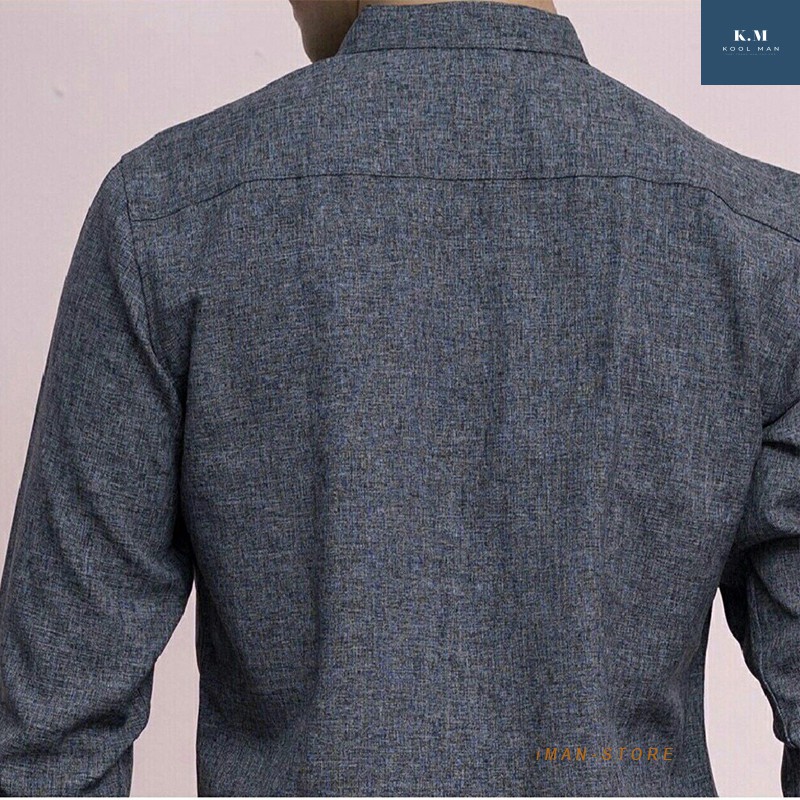 Áo Sơ Mi Nam Dài Tay VẢI ĐŨI Cao Cấp, Sơ Mi Nam Hàn Quốc Công Sở Chất Vải Đũi Bền ĐẸP, Thoáng Mát | BigBuy360 - bigbuy360.vn