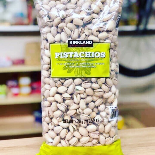 Hạt dẻ cười Kirkland túi 1,36kg date T5/23 nhập khẩu Mỹ