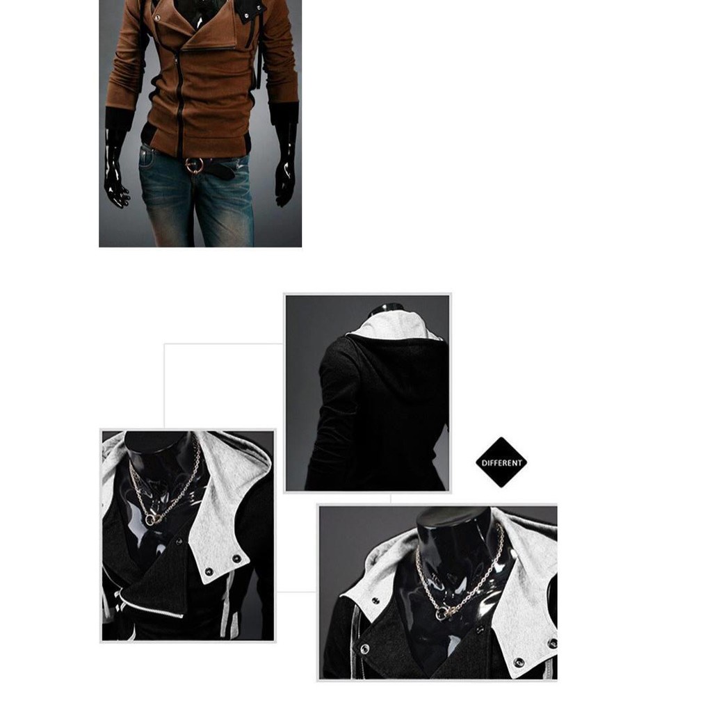 ❐✴Áo Khoác Hoodie Phong Cách Assassin 'S Creed 3 Cá Tính Cho Nam