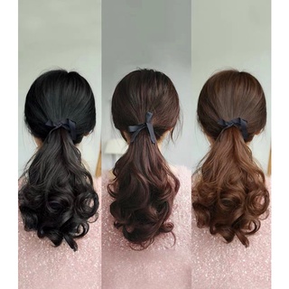 Tóc giả nữ cột 😚FREESHIP😚 Tóc giả cột ngắn c25