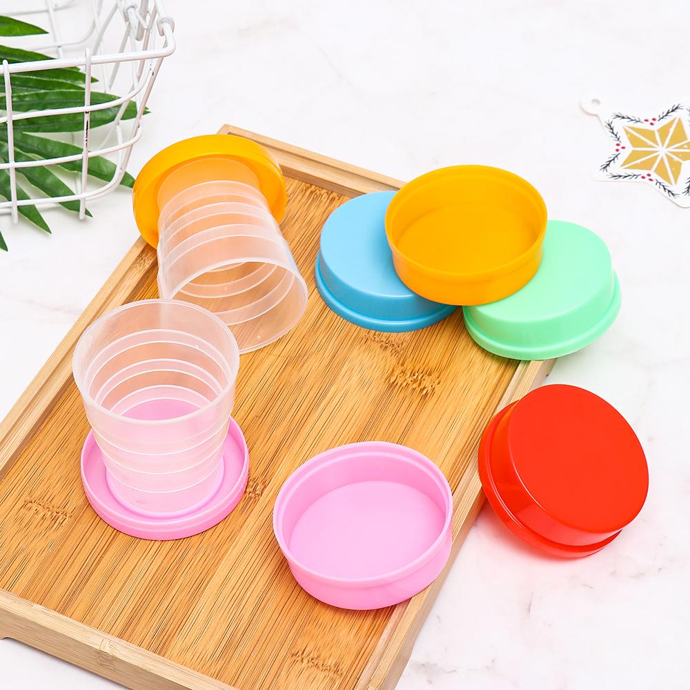 Cốc Uống Nước Nhựa Có Thể Gấp Gọn Tiện Dụng Khi Đi Cắm Trại