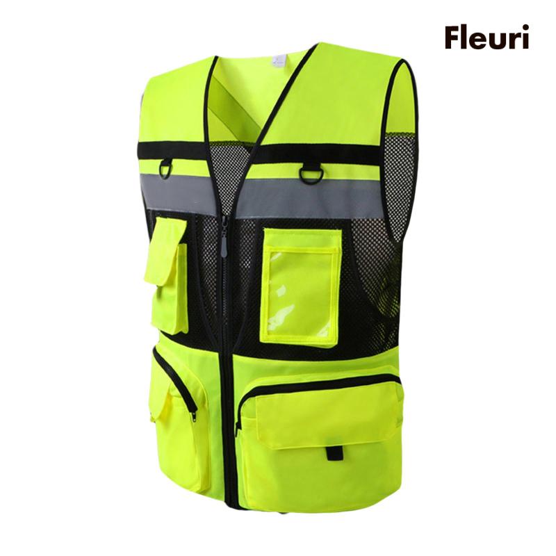 Áo Phản Quang Có Túi Thoải Mái Khi Đỗ Xe