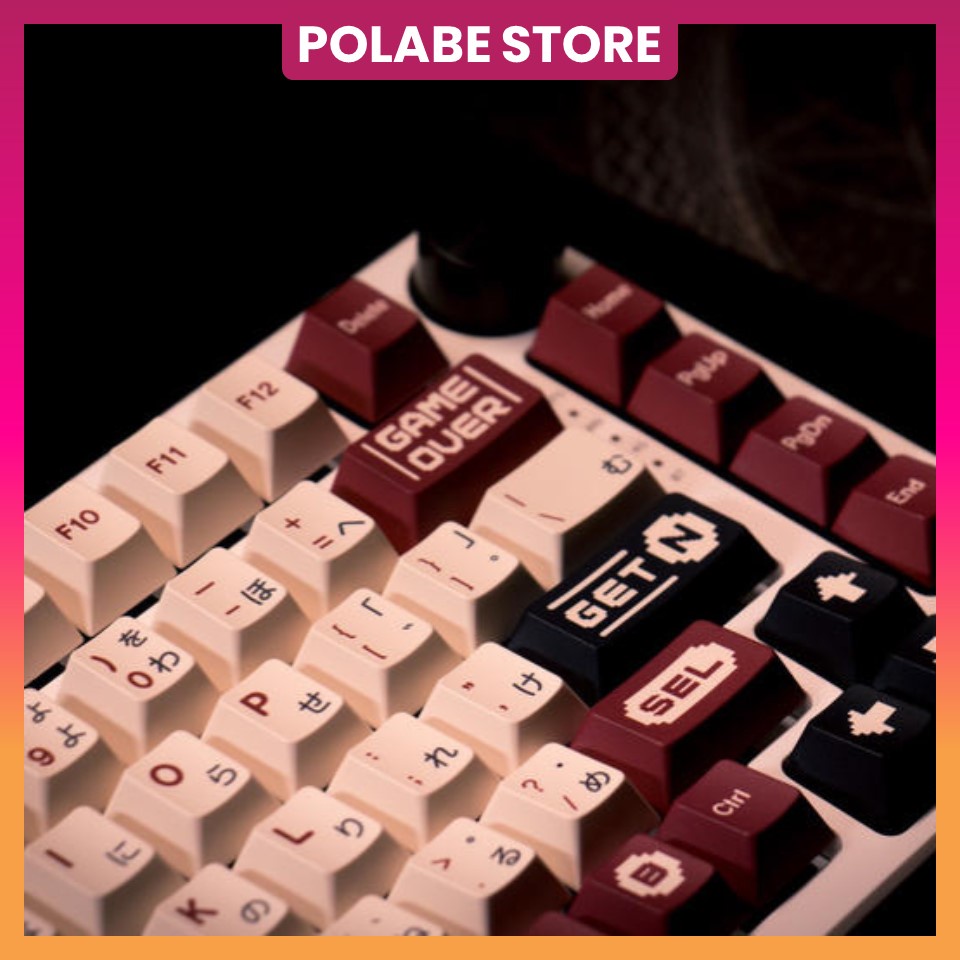 Keycap Cherry Classic FC Thick PBT - Keycap bàn phím cơ nhiều nút cân nhiều layout - Polabe Store