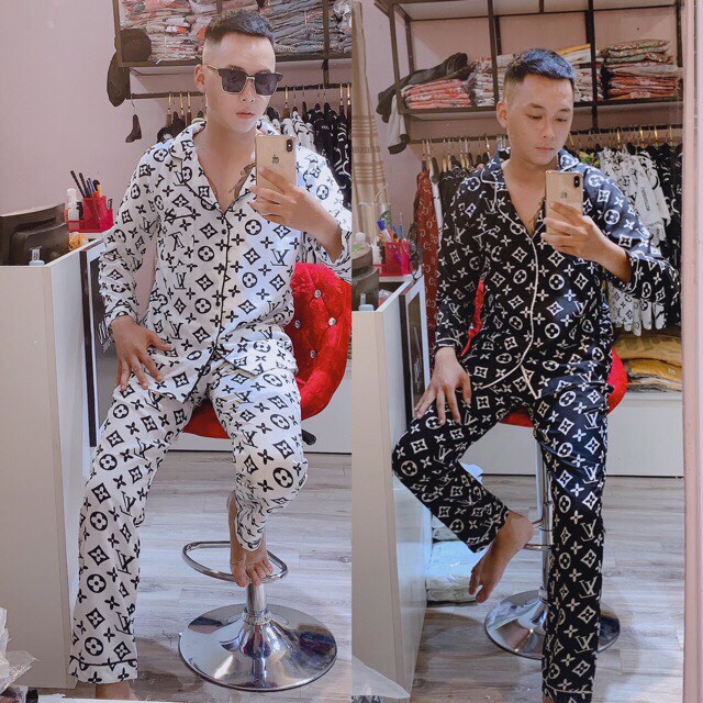 Bộ Đồ Ngủ Dài Tay Chất LVC Kate Bộ Pijama Dài Tay Phù Hợp Cả Nam Và Nữ Thể Hiện Đẳng Cấp Thời Thượng M89
