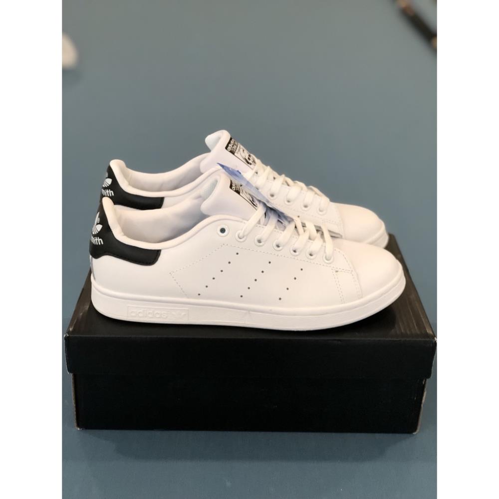 [FREE SHIP- Video Ảnh thật] Giày thể thao nam nữ Stan Smith gót đen- Bản cao cấp