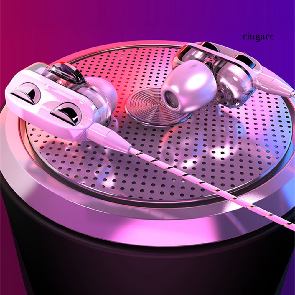 Tai nghe nhét tai có dây âm thanh siêu trầm với micro