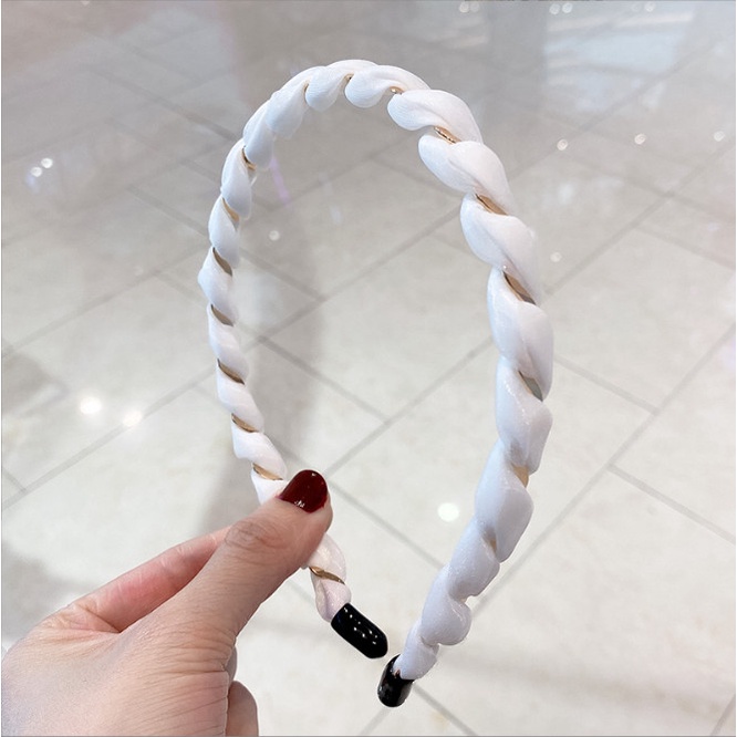 Bờm tóc nữ bản nhỏ vải xoắn cá tính BAG U BOMXOAN131