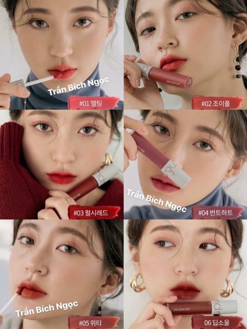 SON KEM ROMAND ZERO VELVET LIP TINT