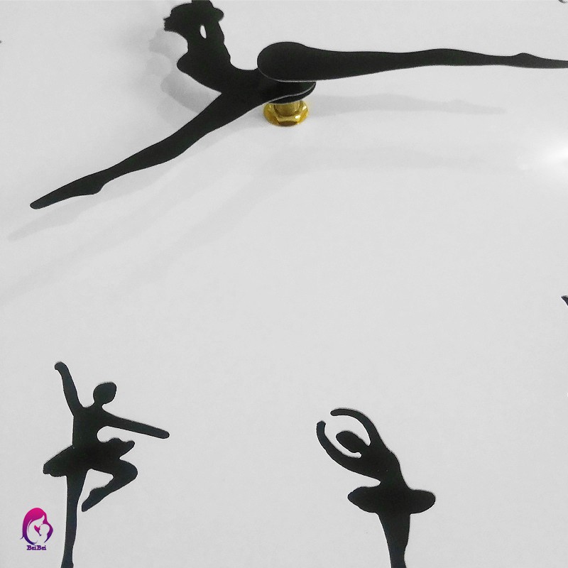 ♦♦ Ballerina Record Wall Clock Ballet Dancing Wall Clock Dancer Home Decor Xmas Gift