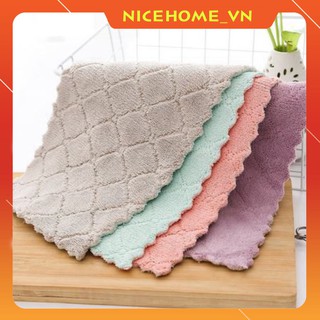 5 khăn lau bếp đa năng 2 mặt siêu thấm
