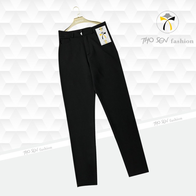 Quần Tregging Nữ Cạp Cao, Màu Đen Chất Vải Umi Hàn Dày Dặn, Siêu Co Giãn,Mặc Tôn Dáng, Chất Đẹp | BigBuy360 - bigbuy360.vn