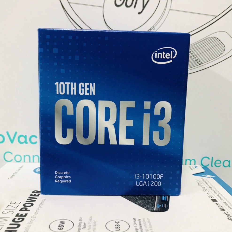 CPU Intel i3-10100F 6MB 3.6GHz LGA 1200 -Hàng chính hãng Full Box