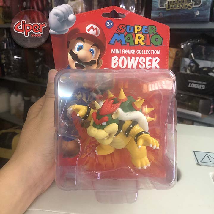 Mô hình Rùa Bowser 12cm - Mô hình Mario - Figure Bowser 12cm