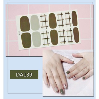 Miếng dán móng tay - Nail Wraps (14 miếng dán khô)