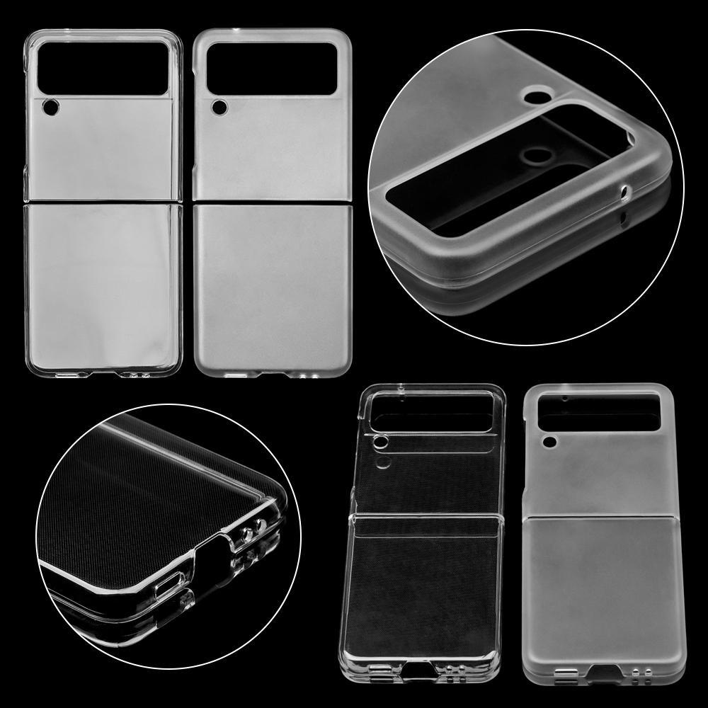 BTLIMER Ốp Điện Thoại Nhám Trong Suốt Bảo Vệ Cho Samsung Galaxy Z Flip 3 5G