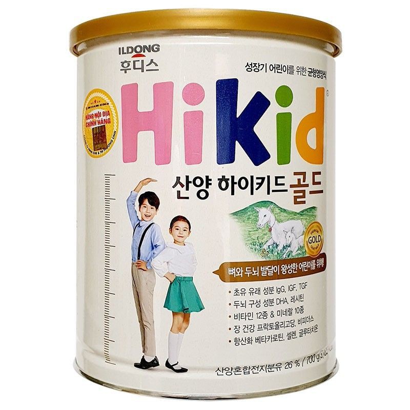Sữa dê Hikid Hàn Quốc