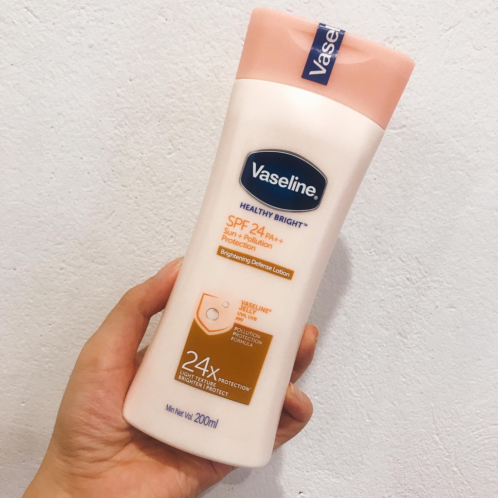 Dưỡng Thể Vaseline Sun Pollution Protect 200ml