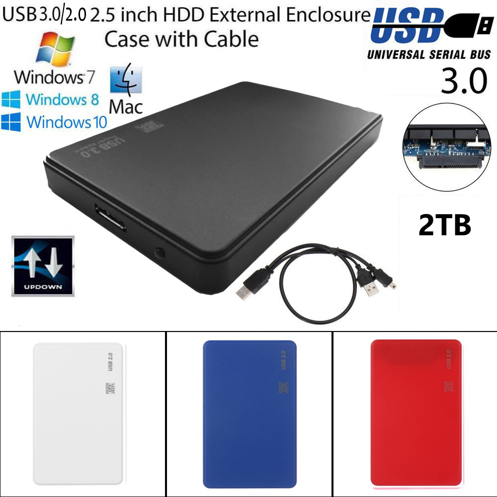 SATA Hộp Đựng Ổ Cứng 2.5 Inch Usb 3.0 2.0 2tb Usb 3.0 2.0 Ssd