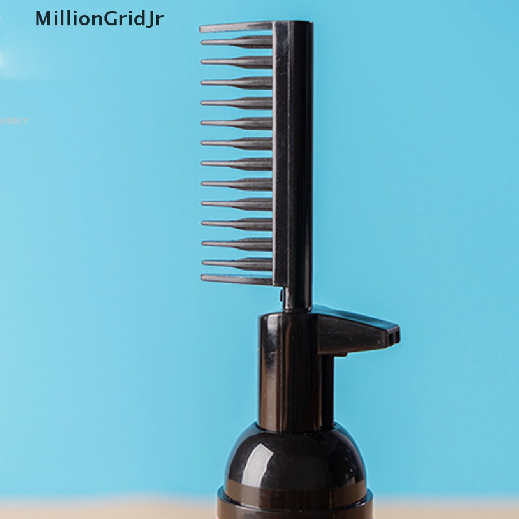 Bình Rỗng Đựng Thuốc Nhuộm Tóc Có Đầu Lược Chải Tiện Dụng Cho Salon