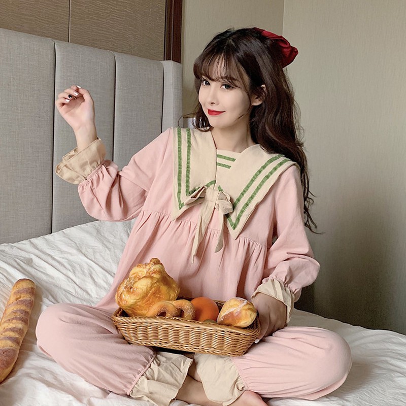 ❤FREESHIP❤ Bộ đồ ngủ tiểu thư siêu dễ thương | BigBuy360 - bigbuy360.vn