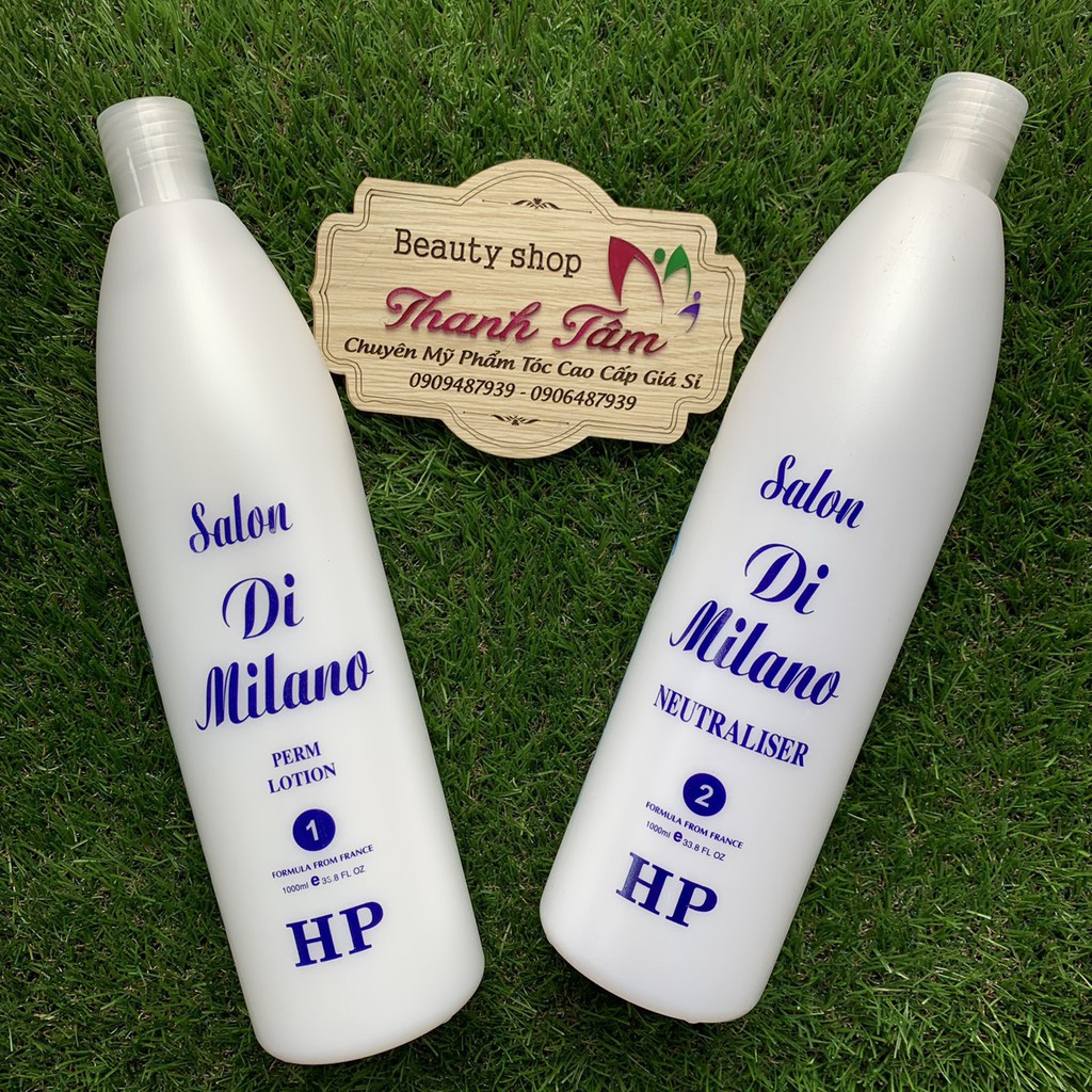Thuốc uốn tóc collagen SALON DI MILANO 1000mlx2