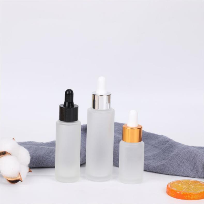 Lọ Chiết Serum ❤ TOP GIÁ RẺ ❤ [20ml,30ml,50ml] Lọ chiết tinh dầu Thủy tinh mờ Vai ngang đựng serum