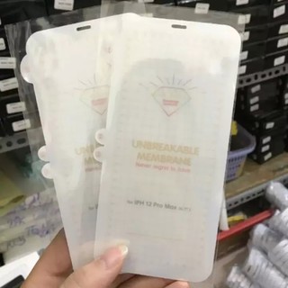 Miếng Dán Dẻo PPF Mặt Trước Cho iPhone 12 Mini, iPhone 12, iPhone 12 Pro, iPhone 12 Pro Max, Miếng Dán iPhone