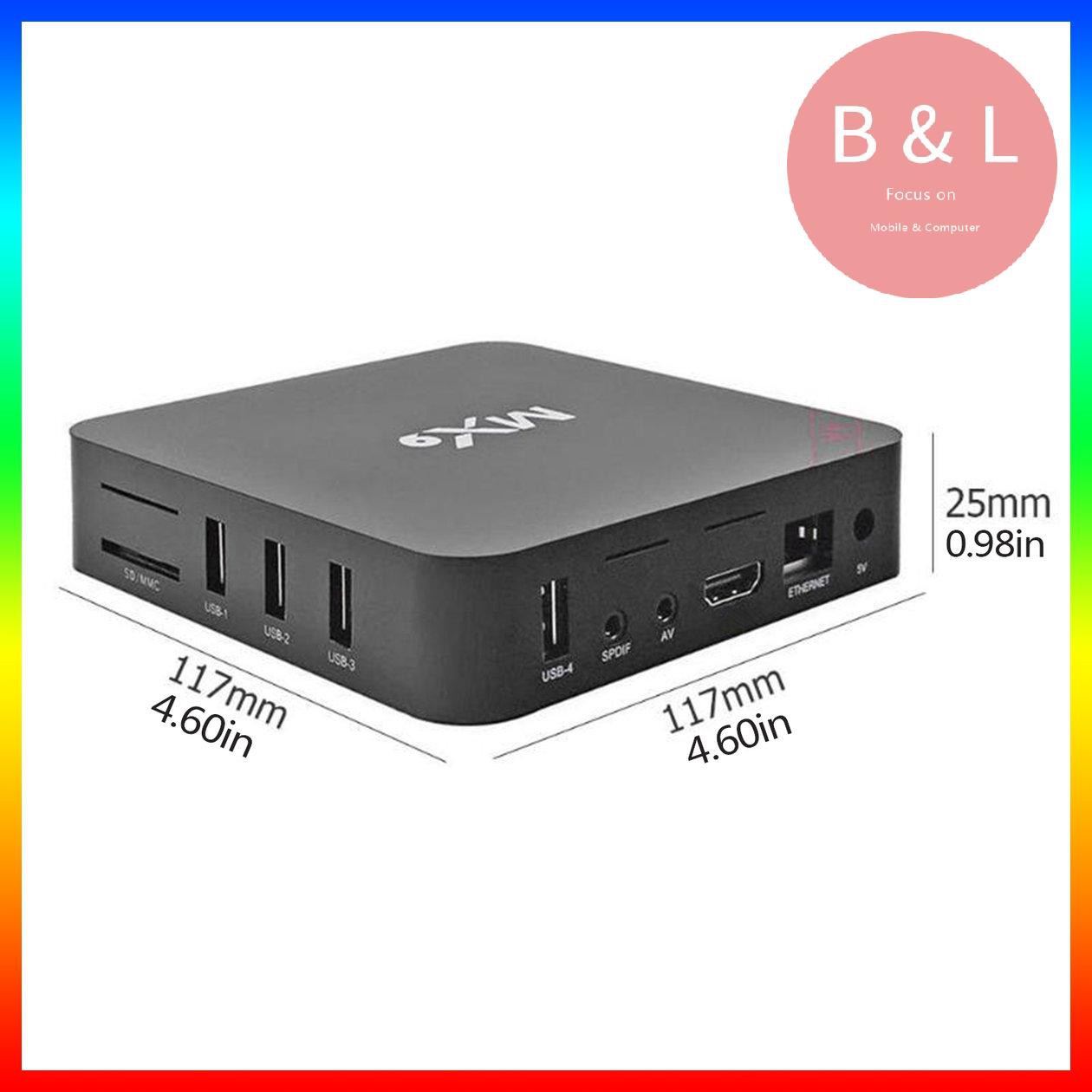 Bộ Tv Box Mx9 5g 4k 1.2ghz Chất Lượng Cao Kèm Phụ Kiện