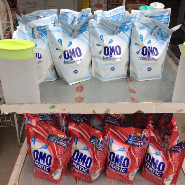 Nước giặt ôm giặt máy túi 2,7 lít