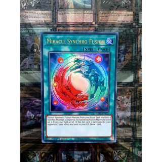 [ Đỗ Lạc Shop ] Thẻ Bài Mint90 Yugioh Spell Miracle Synchro Fusion - GFTP-EN111 - Ultra