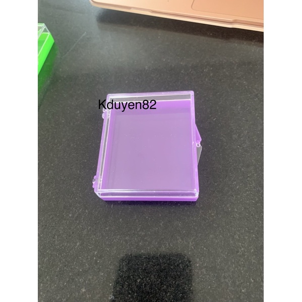 Hộp vuông 65x59x15mm màu tím