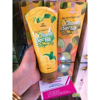 Gel tẩy kỳ tế bào da chết Colagen X3 cho cả mặt và body 200ml