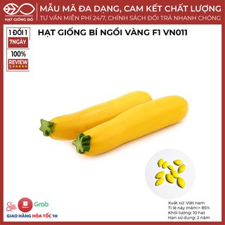 Hạt Giống Bí Ngồi Vàng F1 VN011 (10 hạt) -Cây sinh trường phát triển khỏe, kháng bệnh tốt, năng suất cao, trái thuôn dài