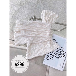 Bigsize Áo lệch vai A296