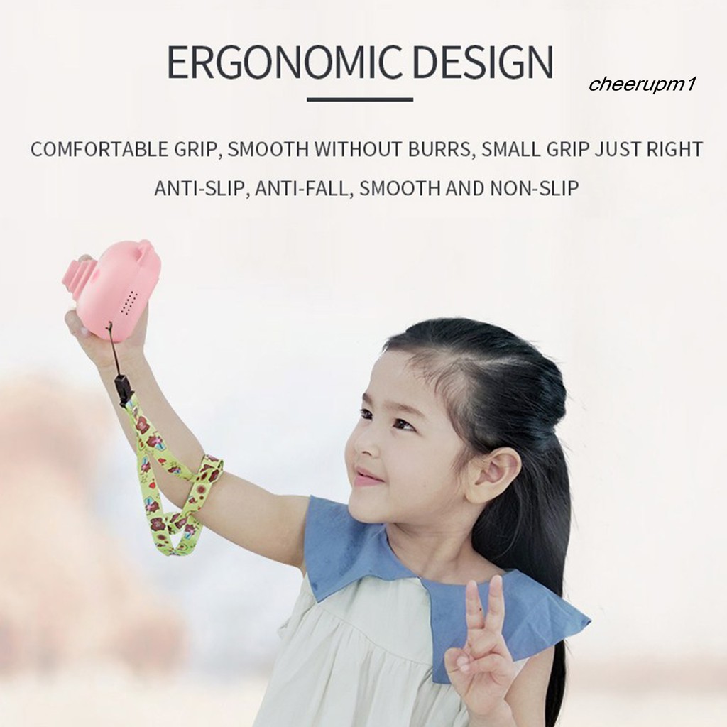 Máy Quay Phim Cầm Tay Hình Heo Hoạt Hình Cho Trẻ Em