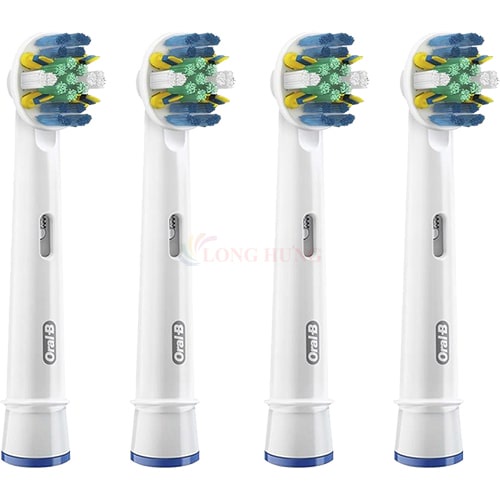 Đầu bàn chải thay thế bàn chải điện Oral-B FlossAction (Set 4 cái) - Hàng nhập khẩu