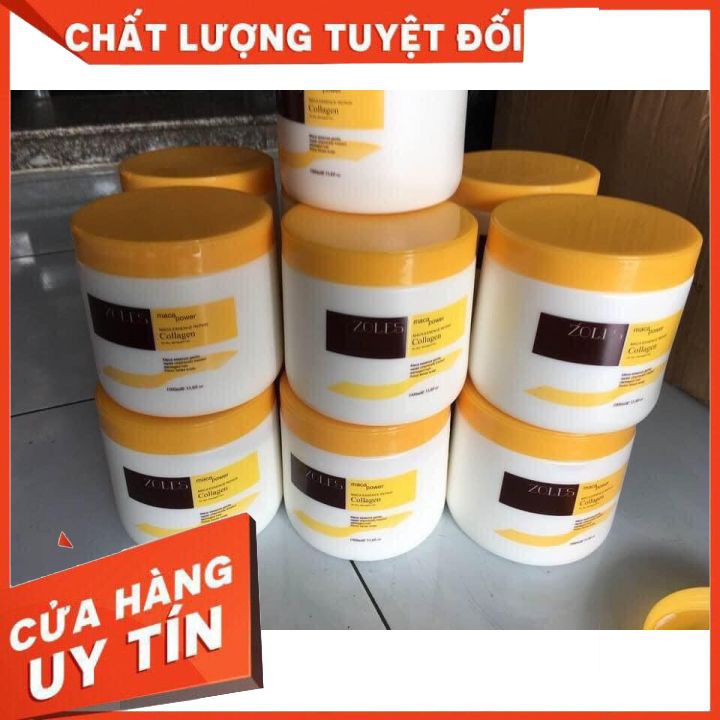 Hấp Dầu - Ủ Tóc - Xả Tóc ZOLES MACA -collagien 1000ml   hấp ủ hoặc xả thay dầu xả ,xuôn mềm bóng mượt  tiện lợi