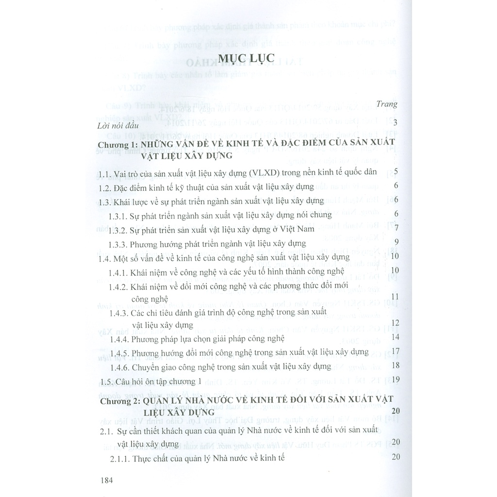 Sách - Kinh Tế Công Nghiệp Vật Liệu Xây Dựng