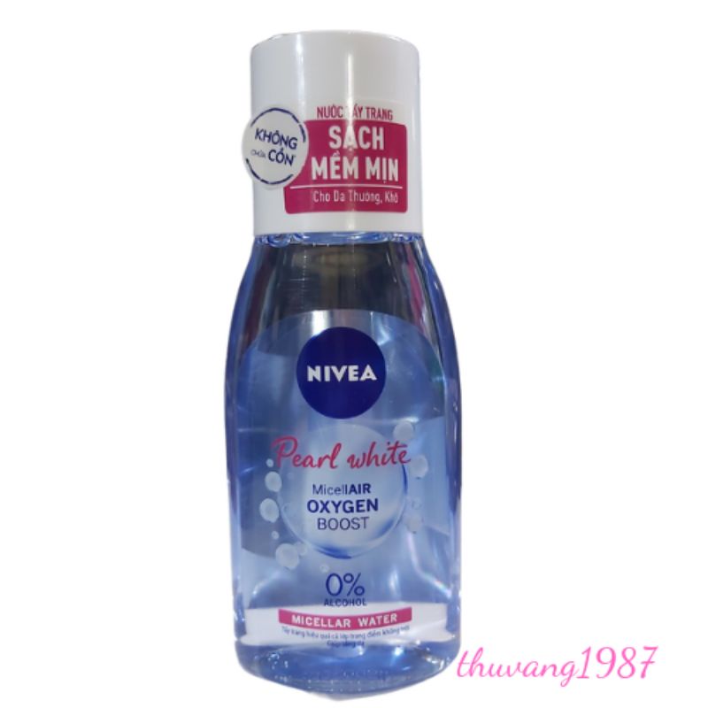 Nước tẩy trang nivea sạch mềm mịn 125ml