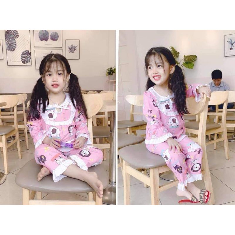 🌸 BỘ BIJAMA VIỀN BÈO CHO BÉ GÁI 🌸