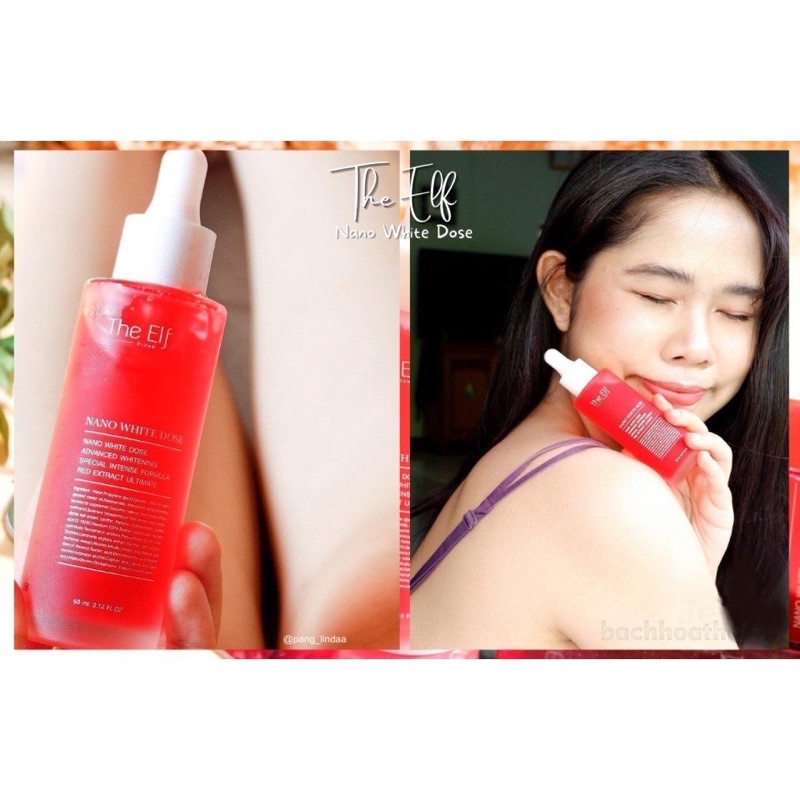 Serum kích trắng giảm thâm The Elf Nano White Dose Serum