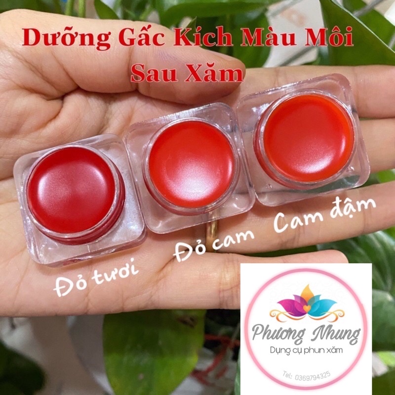 DƯỠNG GẤC KÍCH MÀU ,DƯỠNG ẨM CHO MÔI SAU XĂM