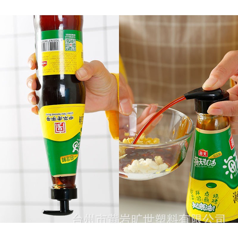 Nút Nhấn Chai Dầu Hào, Tương Ớt, Tương Cà Nhấn và Xịt Rất Tiện Lợi, Vệ Sinh Cho Nhà Bếp