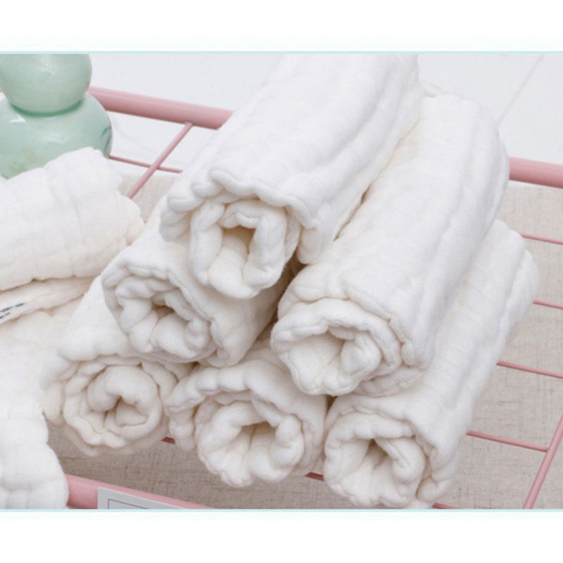 Set 5 Tã Lót Cotton Mềm Mại Tái Sử Dụng Được Dành Cho Bé