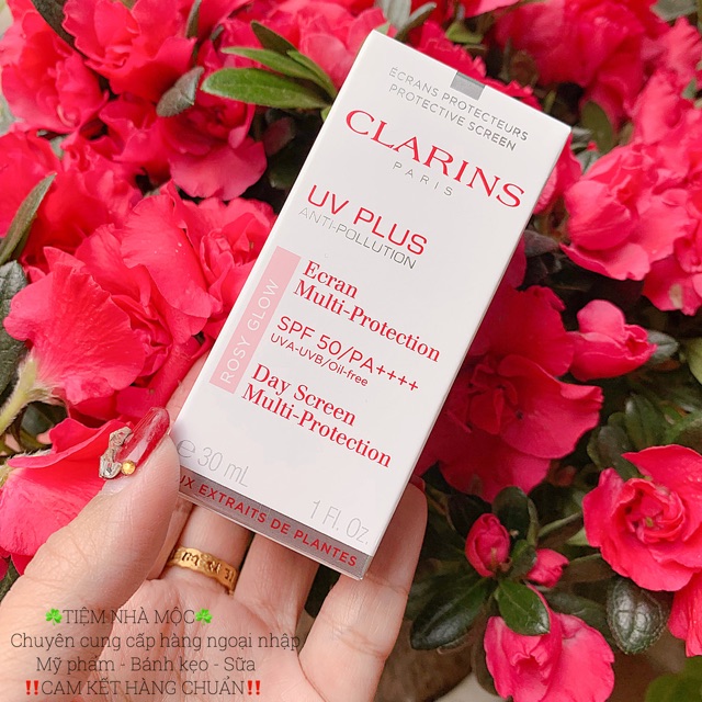 KEM CHỐNG NẮNG CLARINS - ROSY GLOW