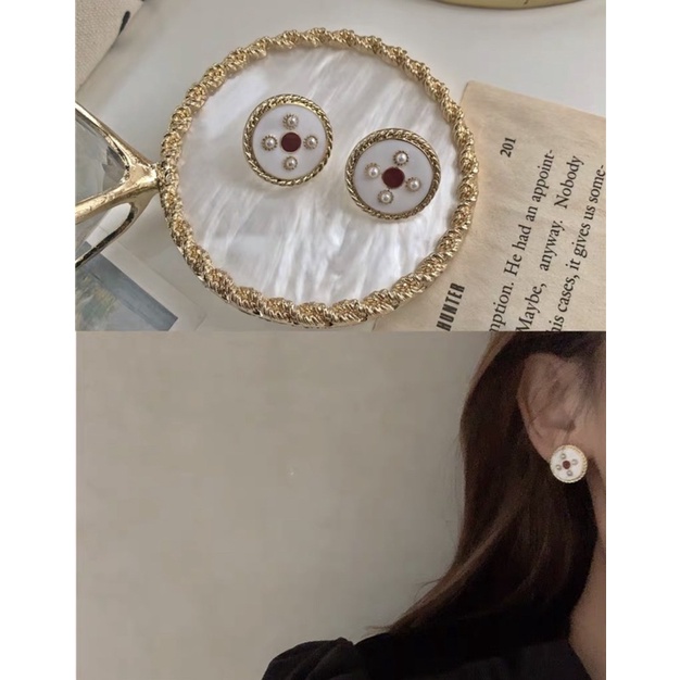 Hoa tai retro phong cách thập niên 90 - Maben