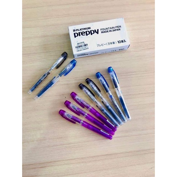 BÚT MÁY  PREPPY 02 - 03 NHẬT BẢN - Bút Máy Học Sinh Cho Bạn mới bắt đầu học viết (Ngòi viết trơn và êm)