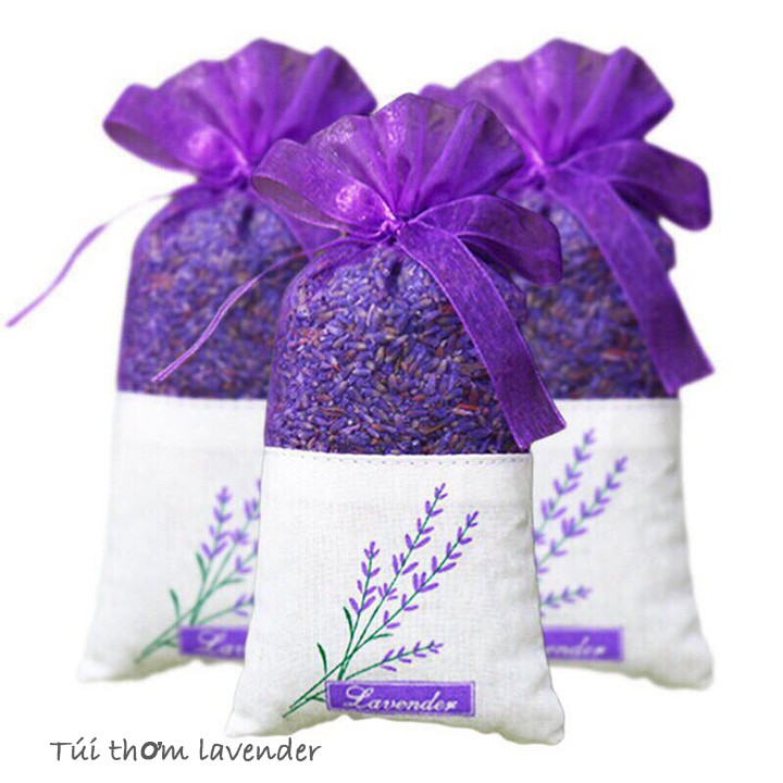 Combo 3 túi thơm hoa oải hương lavender pháp cao cấp