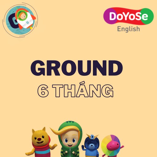 Toàn quốc [E-voucher] Doyose Ground 6 tháng - Khóa học Tiếng Anh cho trẻ từ 7 đến 9 tuổi