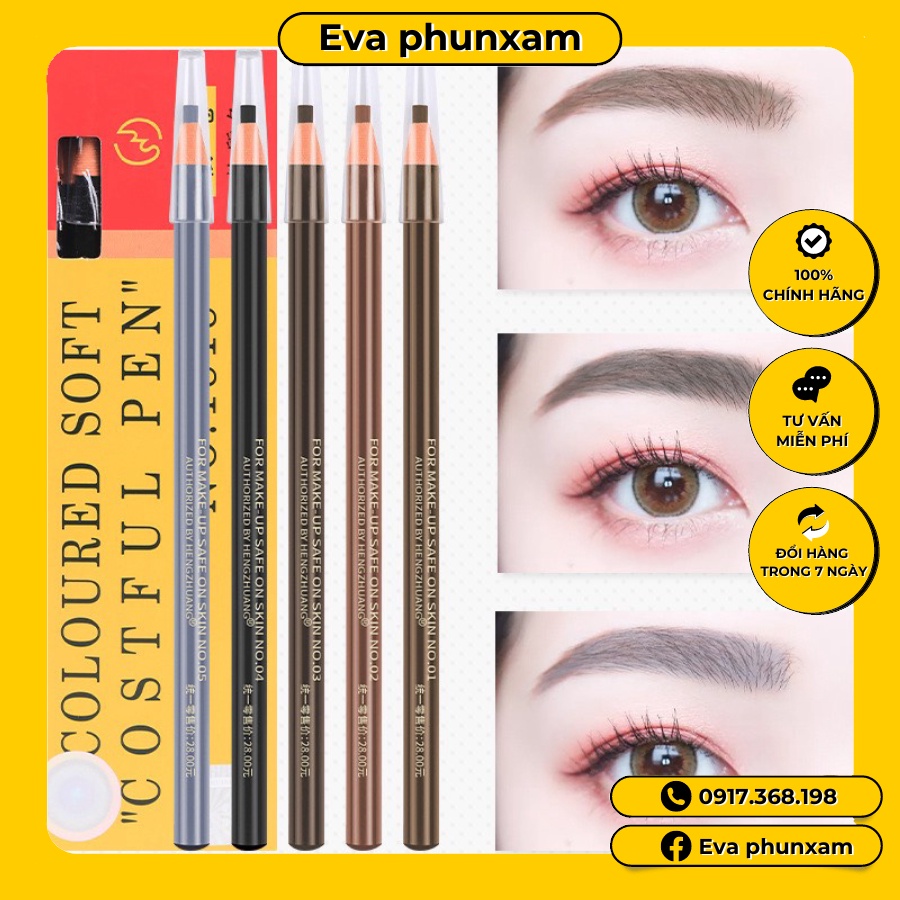 Chì Xé Kẻ Kông Mày - Hàng Chuẩn 2 Tem